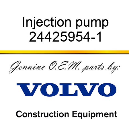 Injection pump 24425954-1