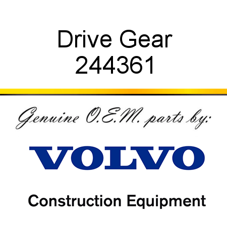 Drive Gear 244361