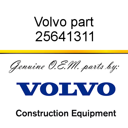 Volvo part 25641311