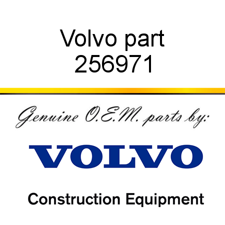 Volvo part 256971