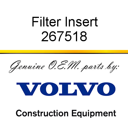 Filter Insert 267518