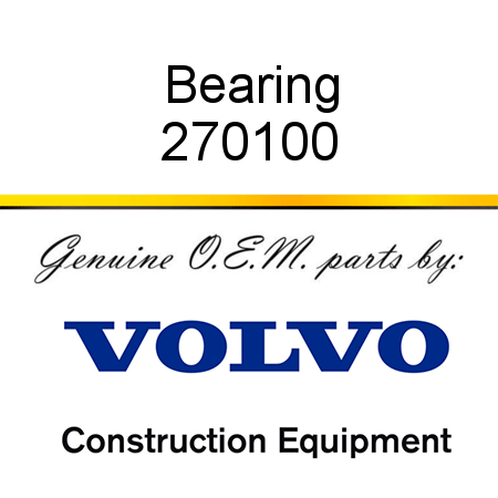 Bearing 270100