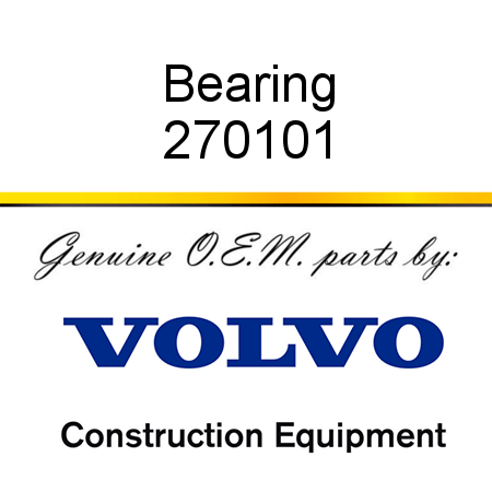 Bearing 270101