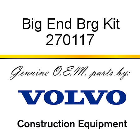 Big End Brg Kit 270117