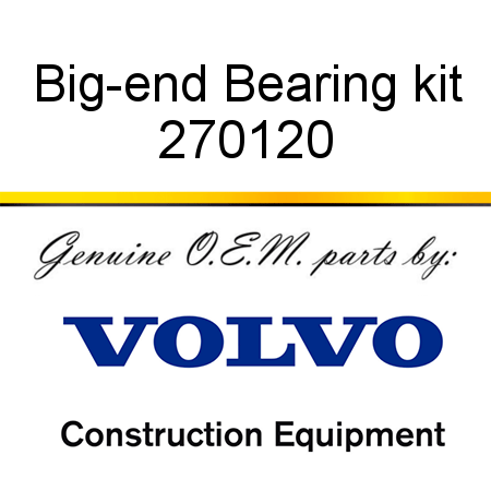 Big-end Bearing kit 270120