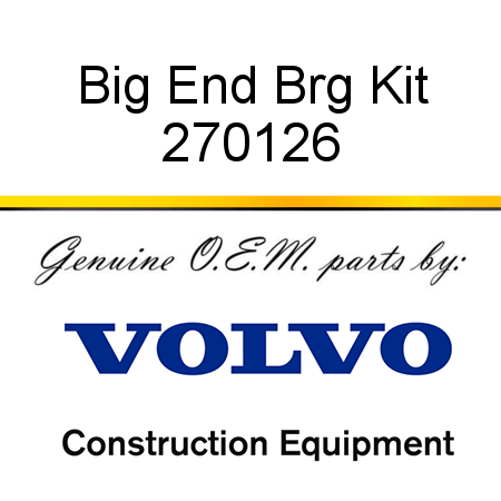 Big End Brg Kit 270126