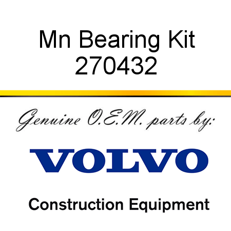 Mn Bearing Kit 270432