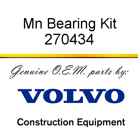 Mn Bearing Kit 270434