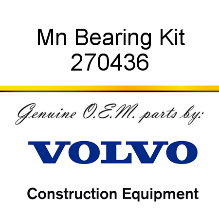 Mn Bearing Kit 270436