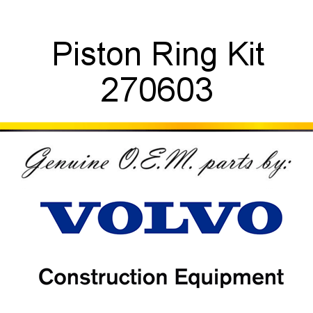 Piston Ring Kit 270603