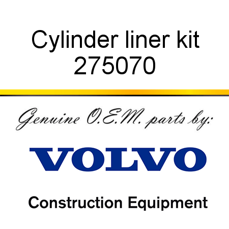 Cylinder liner kit 275070