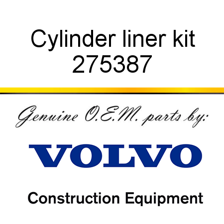 Cylinder liner kit 275387