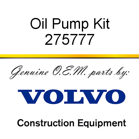 Oil Pump Kit 275777