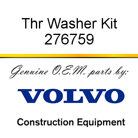 Thr Washer Kit 276759