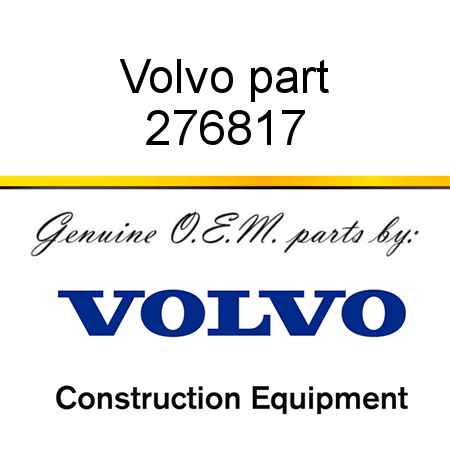 Volvo part 276817