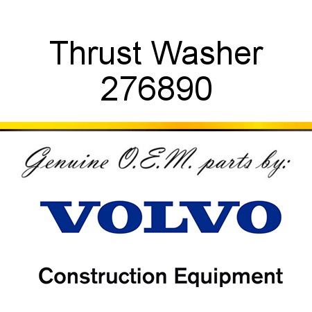 Thrust Washer 276890