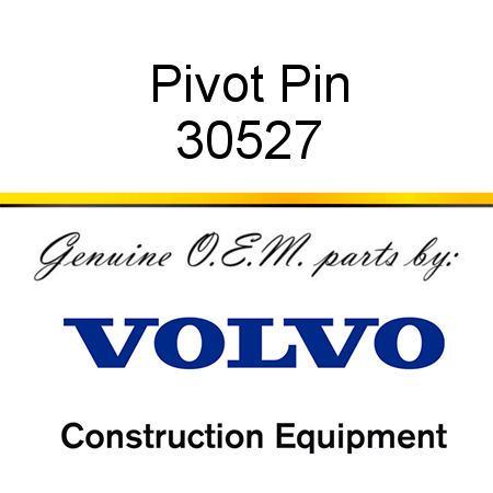 Pivot Pin 30527