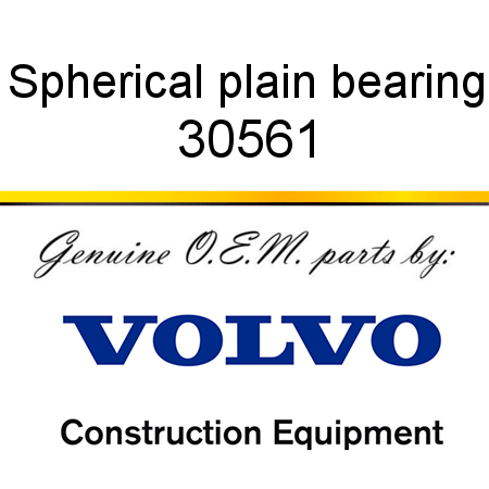 Spherical plain bearing 30561