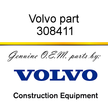 Volvo part 308411