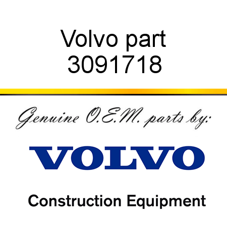 Volvo part 3091718