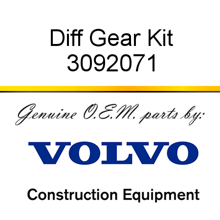 Diff Gear Kit 3092071