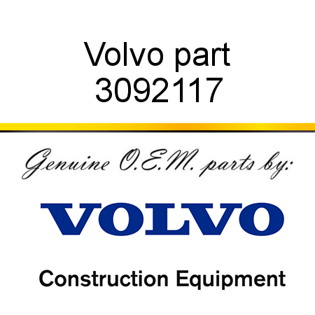 Volvo part 3092117