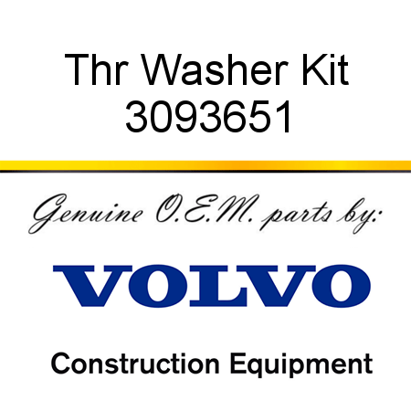 Thr Washer Kit 3093651