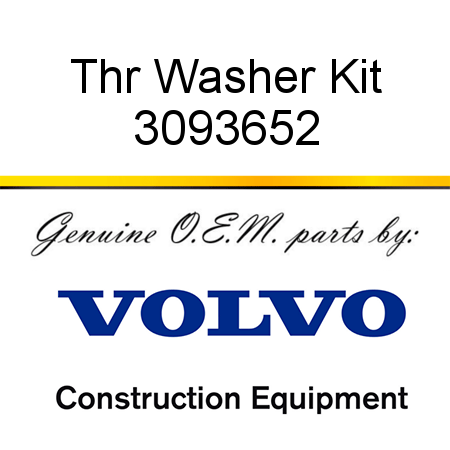 Thr Washer Kit 3093652