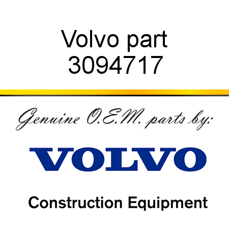 Volvo part 3094717