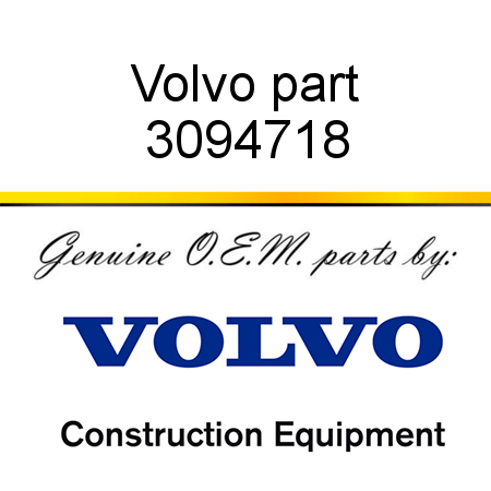 Volvo part 3094718