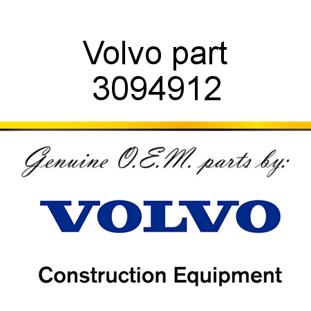 Volvo part 3094912