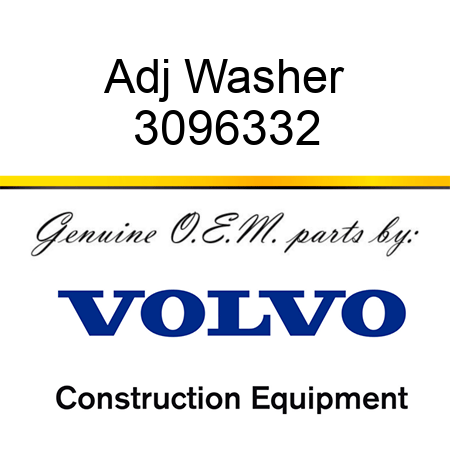 Adj Washer 3096332