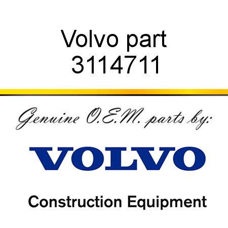 Volvo part 3114711