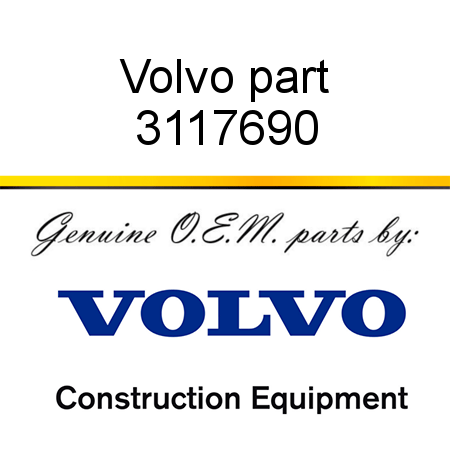 Volvo part 3117690