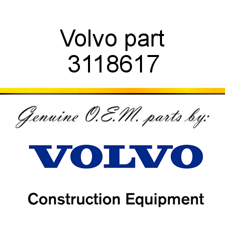 Volvo part 3118617