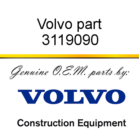 Volvo part 3119090