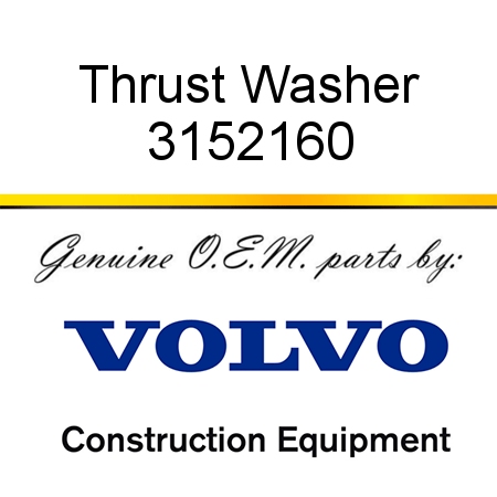 Thrust Washer 3152160