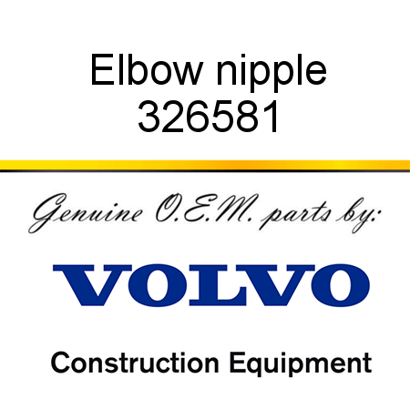 Elbow nipple 326581