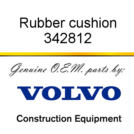 Rubber cushion 342812