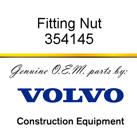 Fitting Nut 354145