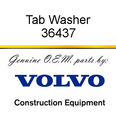 Tab Washer 36437