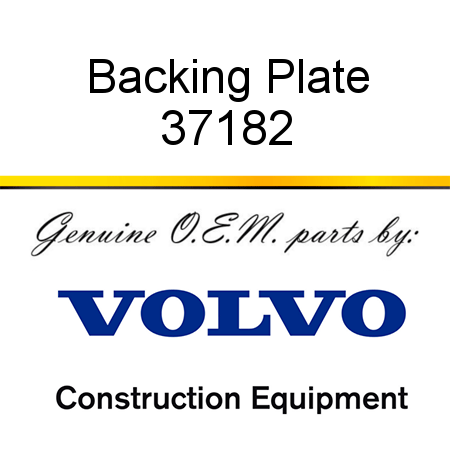 Backing Plate 37182