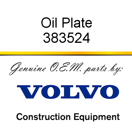 Oil Plate 383524