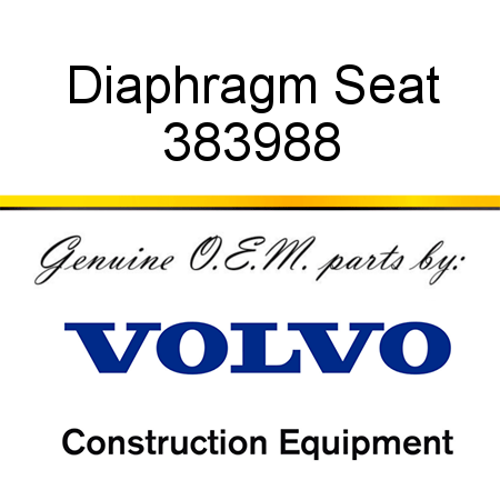 Diaphragm Seat 383988