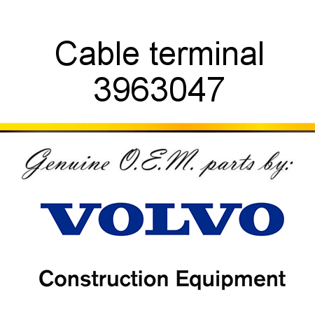 Cable terminal 3963047