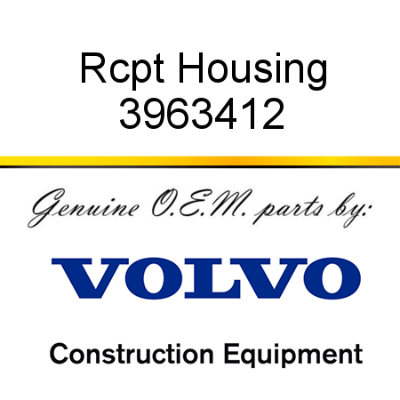 Rcpt Housing 3963412