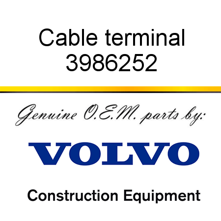 Cable terminal 3986252