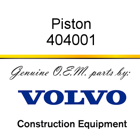 Piston 404001