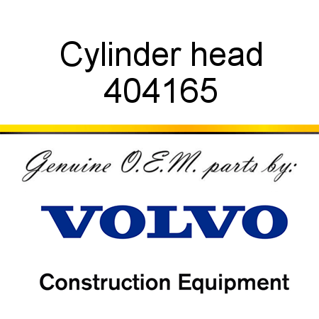 Cylinder head 404165