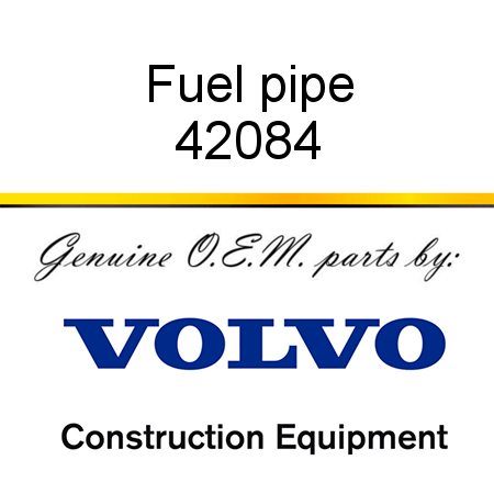 Fuel pipe 42084